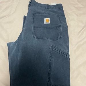 Carhartt pants navy blue relaxed fit